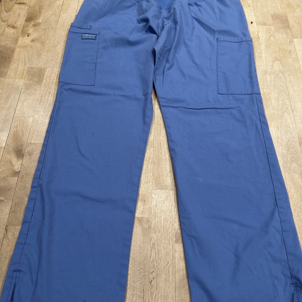 Cherokee Blue Cargo Pants with Durable Fabric